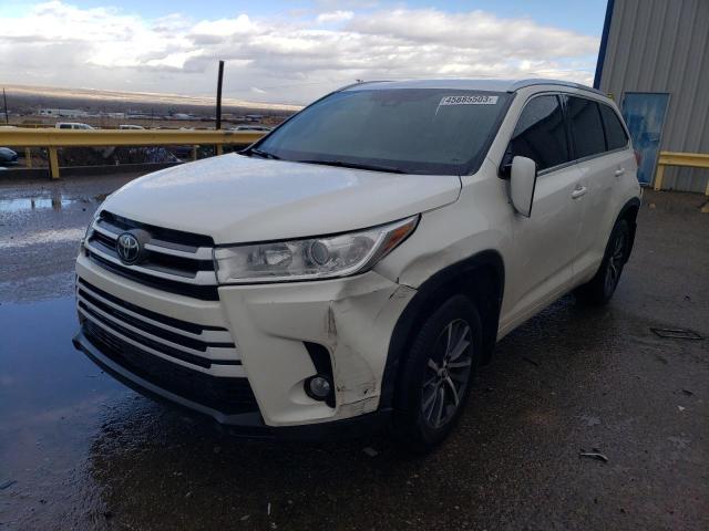 TOYOTA HIGHLANDER 2018 with VIN 5TDJZRFH1JS853579 - Photo from auction