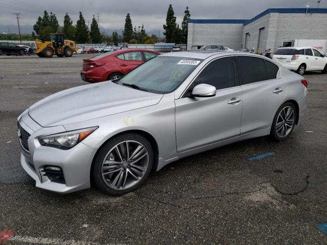 Photo 1 from auction – 2015 INFINITI Q50 BASE with VIN JN1BV7APXFM332143