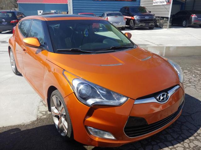 HYUNDAI VELOSTER 2013 with VIN KMHTC6ADXDU120777 - Photo from auction