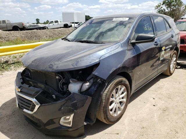 CHEVROLET EQUINOX LS 2018 with VIN 3GNAXHEV6JS538285 - Photo from auction
