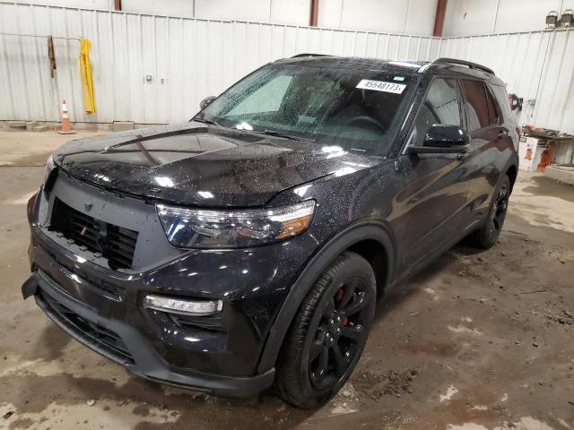 FORD EXPLORER S 2022 with VIN 1FM5K8GC5NGC28598 - Photo from auction