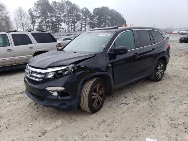 HONDA PILOT EXL 2017 with VIN 5FNYF5H59HB012224 - Photo from auction