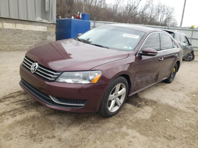Photo 1 from auction – 2012 VOLKSWAGEN PASSAT SE with VIN 1VWBP7A30CC087288