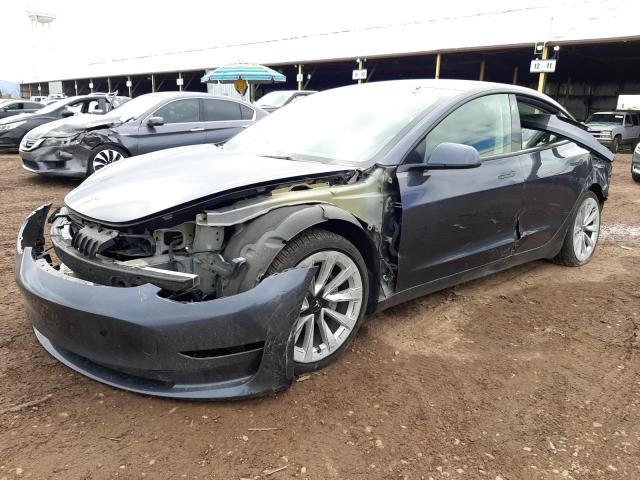 TESLA MODEL 3 2022 with VIN 5YJ3E1EBXNF189831 - Photo from auction