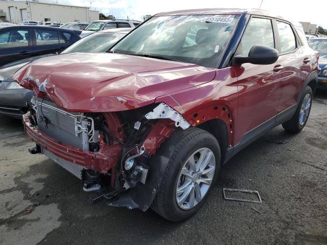 Photo 1 from auction – 2021 CHEVROLET TRAILBLAZE with VIN KL79MMS21MB103985