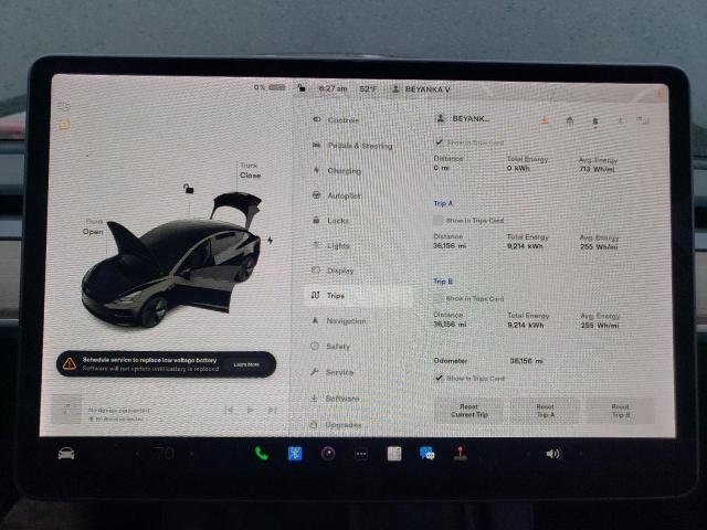 Photo 9 from auction – 2021 TESLA MODEL 3 with VIN 5YJ3E1EA2MF094539