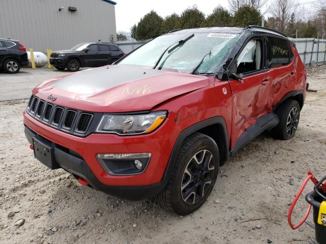 JEEP COMPASS TR 2020 with VIN 3C4NJDDB2LT111808 - Photo from auction