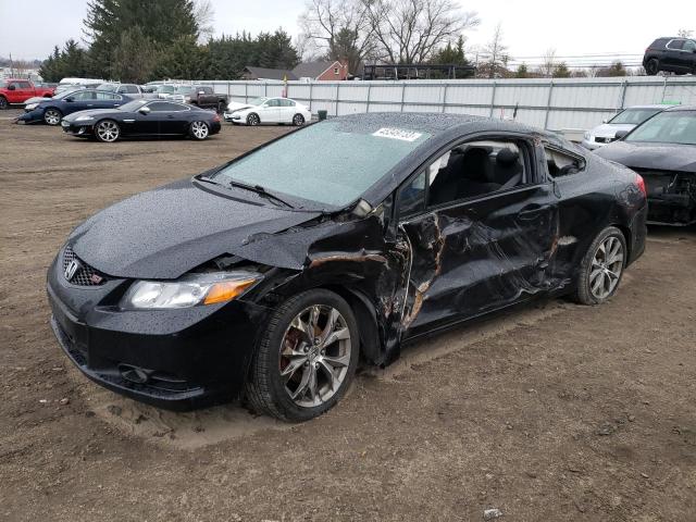 HONDA CIVIC SI 2012 with VIN 2HGFG4A56CH709671 - Photo from auction