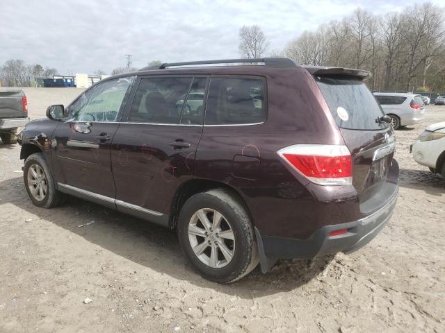 Photo 2 from auction – 2012 TOYOTA HIGHLANDER with VIN 5TDBK3EHXCS111398
