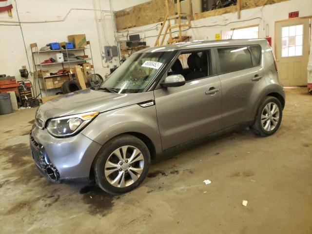 KIA SOUL + 2016 with VIN KNDJP3A58G7262135 - Photo from auction