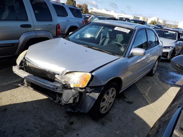 Photo 1 from auction – 2003 HONDA CIVIC EX with VIN 2HGES26763H604735