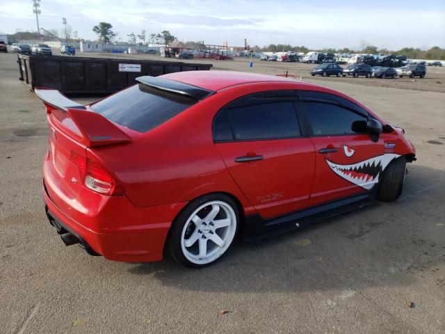 Photo 3 from auction – 2008 HONDA CIVIC SI with VIN 2HGFA55538H711144
