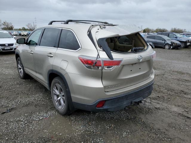 Photo 2 from auction – 2015 TOYOTA HIGHLANDER with VIN 5TDBKRFH9FS200417