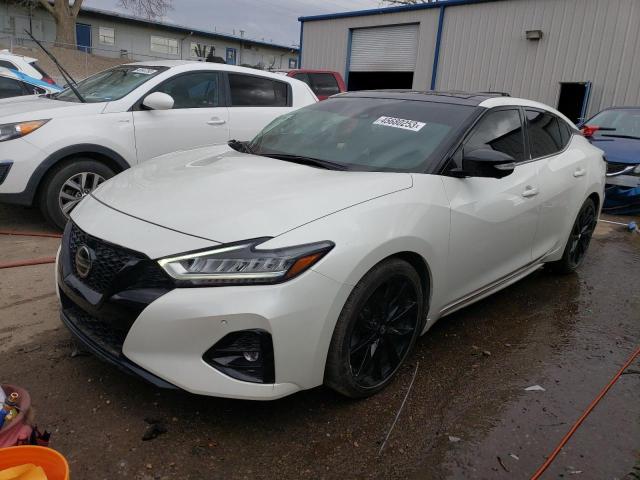 NISSAN MAXIMA SR 2021 with VIN 1N4AA6EV0MC502672 - Photo from auction