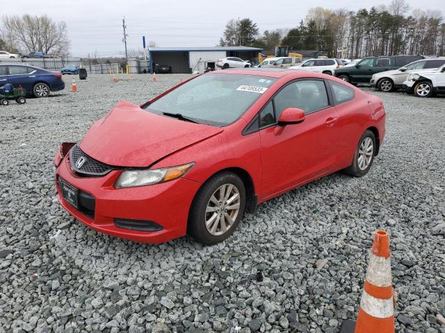 HONDA CIVIC EX 2012 with VIN 2HGFG3B82CH545130 - Photo from auction