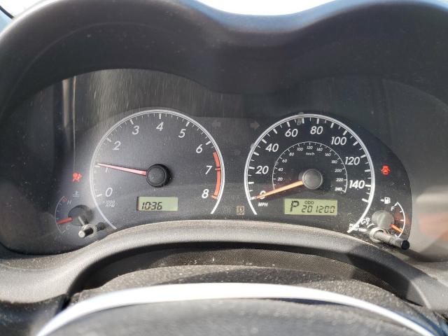 Photo 9 from auction – 2009 TOYOTA COROLLA BA with VIN 1NXBU40E29Z082735