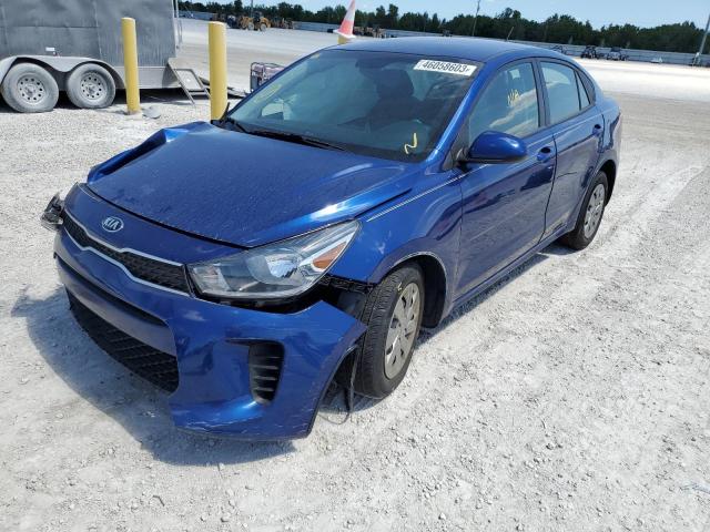KIA RIO LX 2020 with VIN 3KPA24AD5LE284549 - Photo from auction