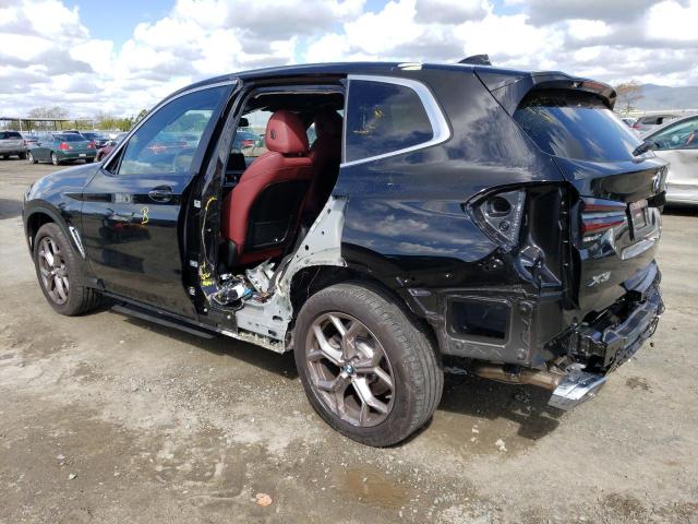 Photo 2 from auction – 2022 BMW X3 SDRIVE3 with VIN 5UX43DP01N9M10166