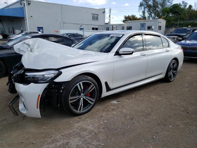 BMW 740 I 2019 with VIN WBA7E2C53KB217789 - Photo from auction