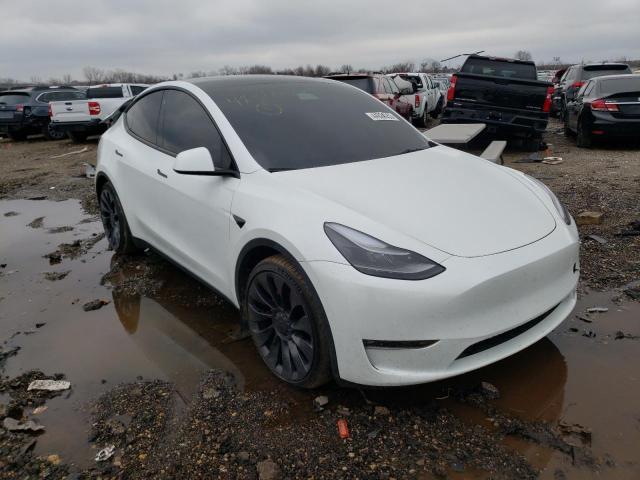 Photo 4 from auction – 2022 TESLA MODEL Y with VIN 7SAYGDEF3NF505898