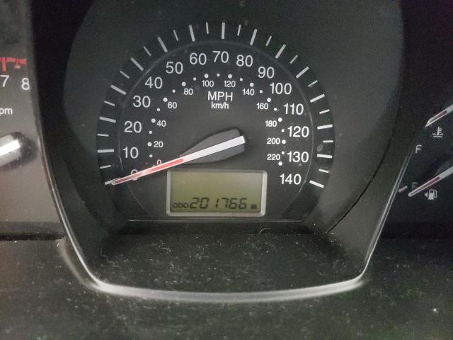 Photo 9 from auction – 2008 KIA SPECTRA EX with VIN KNAFE121685520884