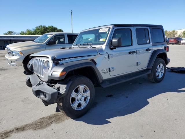 JEEP WRANGLER U 2018 with VIN 1C4HJXDG0JW287273 - Photo from auction