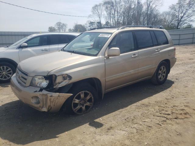 TOYOTA HIGHLANDER 2006 with VIN JTEDP21A160102511 - Photo from auction