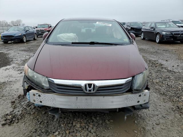 Photo 5 from auction – 2012 HONDA CIVIC LX with VIN 19XFB2F51CE083999
