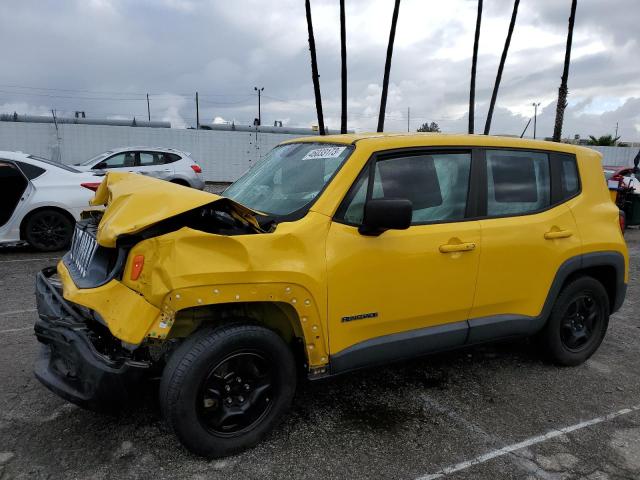 Photo 1 from auction – 2016 JEEP RENEGADE S with VIN ZACCJAAT7GPC95823