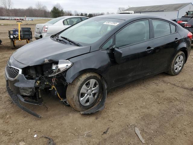 KIA FORTE LX 2015 with VIN KNAFX4A62F5420383 - Photo from auction