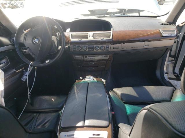 Photo 8 from auction – 2007 BMW 750 with VIN WBAHN83507DT68656