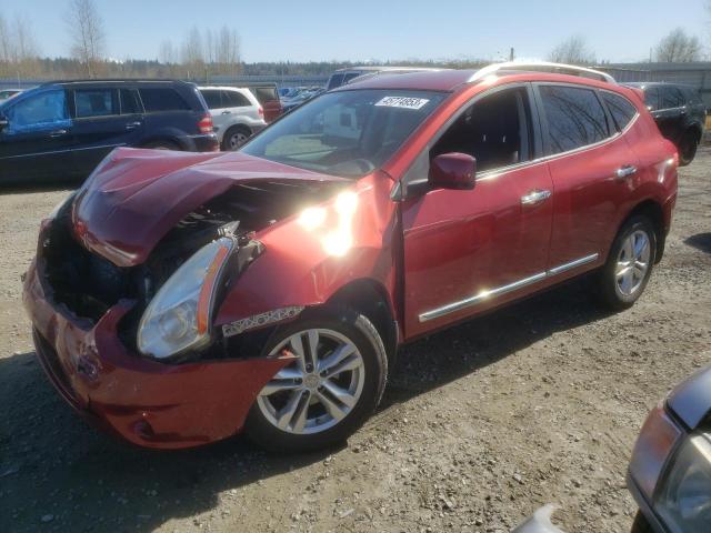 NISSAN ROGUE S 2013 with VIN JN8AS5MV3DW623282 - Photo from auction