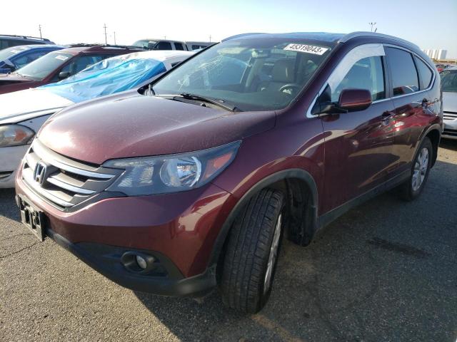 HONDA CR-V EXL 2014 with VIN 5J6RM4H76EL090047 - Photo from auction