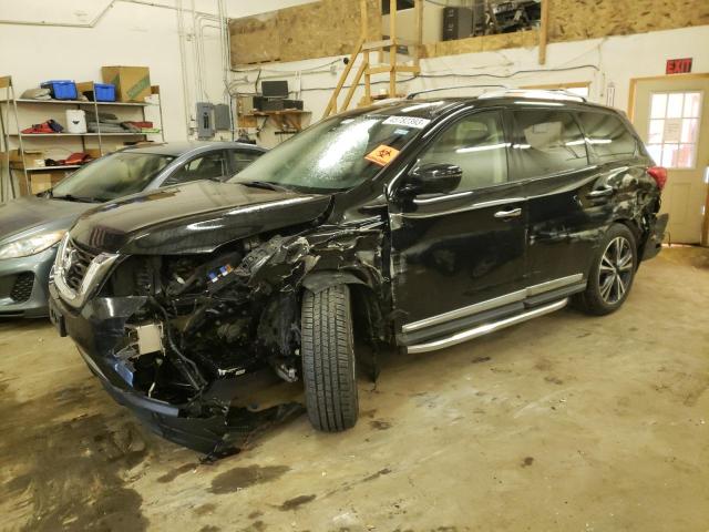 NISSAN PATHFINDER 2018 with VIN 5N1DR2MM5JC608589 - Photo from auction