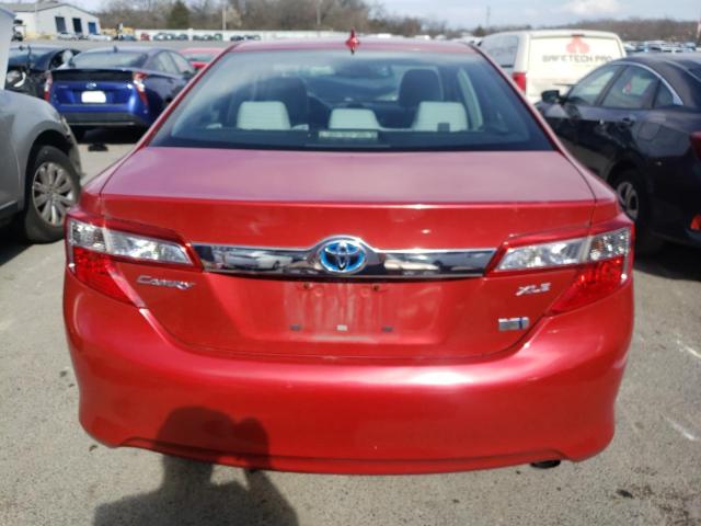 Photo 6 from auction – 2012 TOYOTA CAMRY HYBR with VIN 4T1BD1FK8CU026320