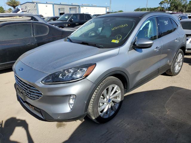 FORD ESCAPE TIT 2021 with VIN 1FMCU9DZ6MUA06555 - Photo from auction