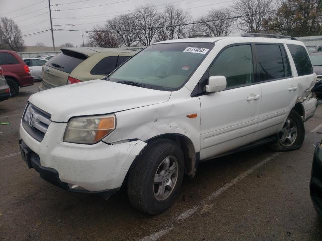 HONDA PILOT EXL 2007 with VIN 5FNYF18617B014484 - Photo from auction