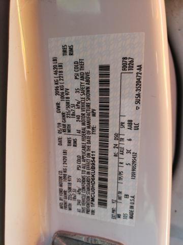 Photo 14 from auction – 2019 FORD ESCAPE SEL with VIN 1FMCU0HD6KUB95411