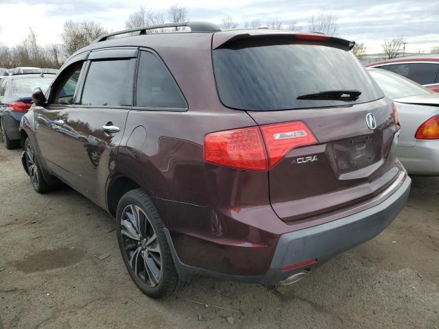 Photo 2 from auction – 2009 ACURA MDX with VIN 2HNYD282X9H521108