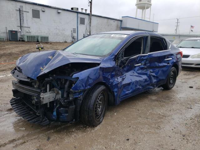 NISSAN SENTRA S 2019 with VIN 3N1AB7AP1KY368007 - Photo from auction