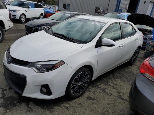 TOYOTA COROLLA L 2014 with VIN 5YFBURHE3EP059526 - Photo from auction