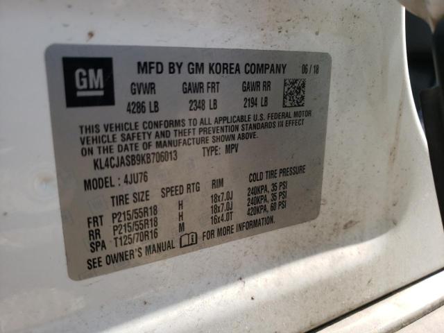Photo 14 from auction – 2019 BUICK ENCORE PRE with VIN KL4CJASB9KB706013