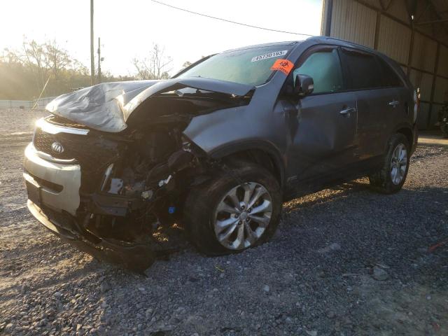 KIA SORENTO EX 2014 with VIN 5XYKUDA71EG431352 - Photo from auction