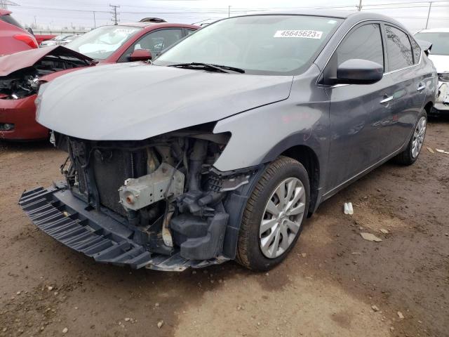 NISSAN SENTRA S 2017 with VIN 3N1AB7AP3HL674079 - Photo from auction