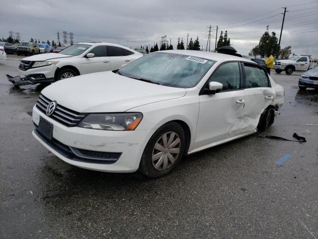 Photo 1 from auction – 2013 VOLKSWAGEN PASSAT S with VIN 1VWAP7A3XDC042582