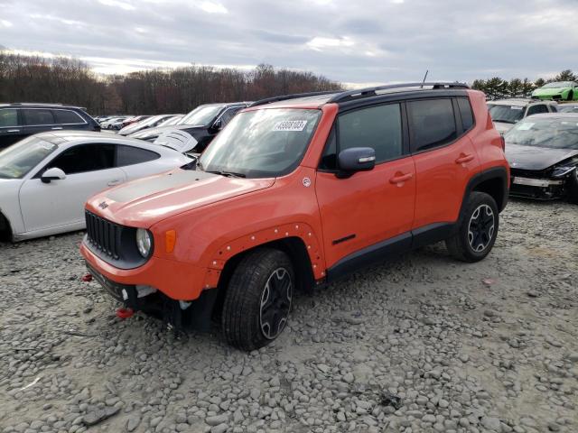JEEP RENEGADE T 2015 with VIN ZACCJBCT6FPB41587 - Photo from auction