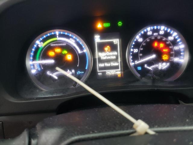 Photo 9 from auction – 2019 TOYOTA HIGHLANDER with VIN 5TDBGRFH8KS066978