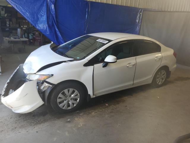 HONDA CIVIC LX 2012 with VIN 19XFB2F51CE060822 - Photo from auction