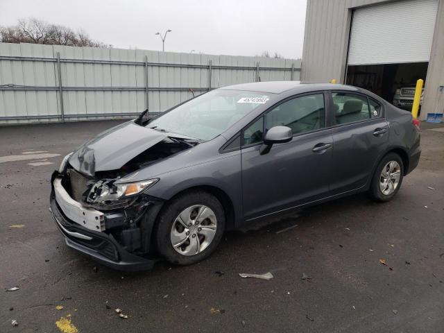 HONDA CIVIC LX 2013 with VIN 19XFB2F53DE217817 - Photo from auction
