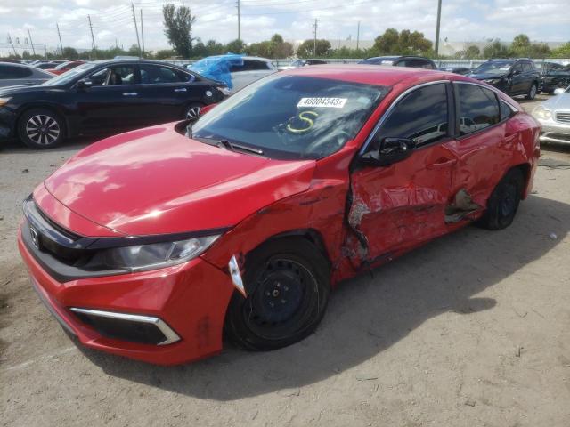 Photo 1 from auction – 2019 HONDA CIVIC LX with VIN 2HGFC2F6XKH556535